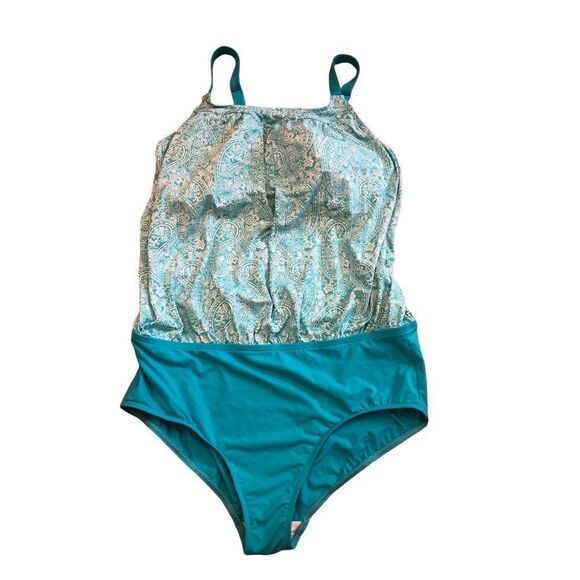 Land’s End One Piece Swimming Suit size 22W - Picture 1 of 5